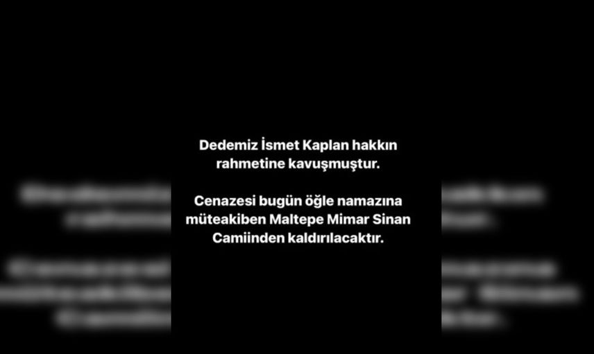 Kadir Ezildi'nin acı günü: Vefat haberini duyurdu!