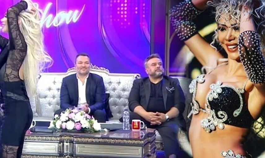 Daha önce Oryantal Didem'e bakmayan Bülent Serttaş bu sefer ünlü dansçıdan gözlerini alamadı