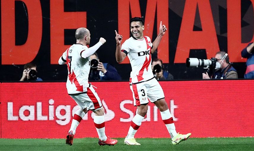 Eski Galatasaraylı Radamel Falcao Transfer Olduğu Rayo Vallecano'da Barcelona'ya Attığı Gol İle Tarihe Geçti!