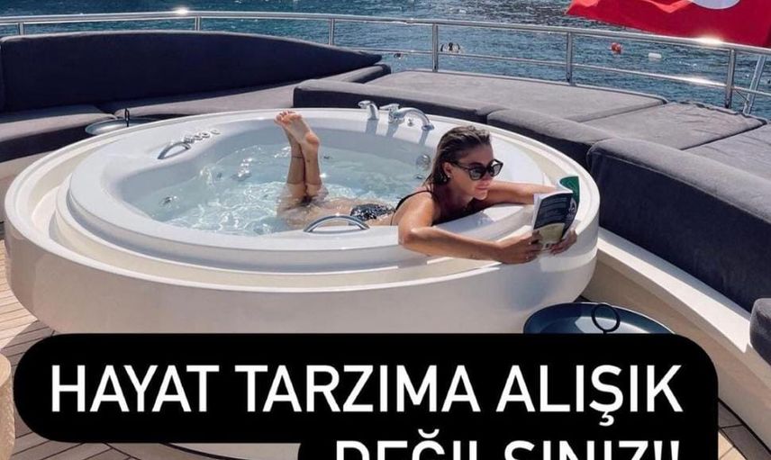 Şeyma Subaşı Bodrum Yanarken Teknede Fotoğraf Çektirmesi Sosyal Medyadan Tepki Çekti