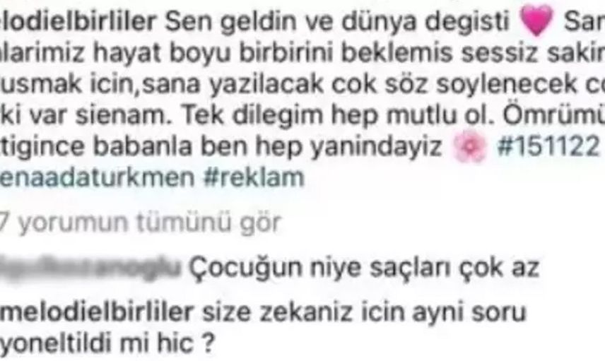 Arda Türkmen'in eşi 1 yaşındaki kızına gelen yorumlara dayanamadı: Açtı ağzını yumdu gözünü...