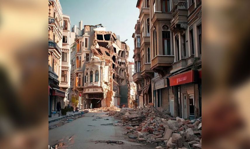 Büyük İstanbul depremini yapay zeka böyle çizdi!