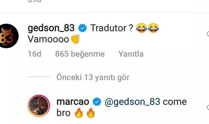 Marcao Gedson Fernandes'in Galatasaray'a Transferi İçin Devreye Girdi!