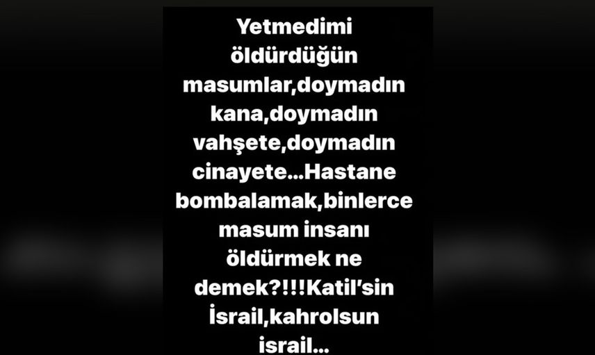 Sanat camiasına örnek olsun: Zulme sessiz kalmadılar, ünlü isimlerden Filistin’e destek mesajları
