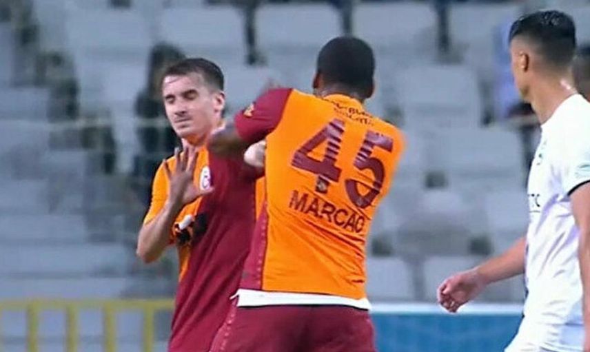 Galatasaray'da Kerem Aktürkoğlu'na Saldıran Marcao Kadro Dışı Bırakıldı!