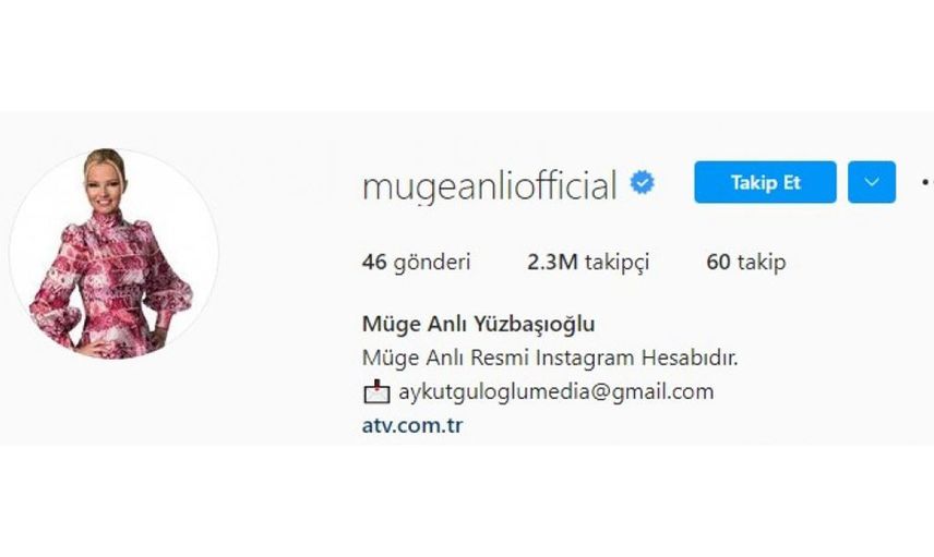 Taze gelin Müge Anlı’dan ilk paylaşım geldi