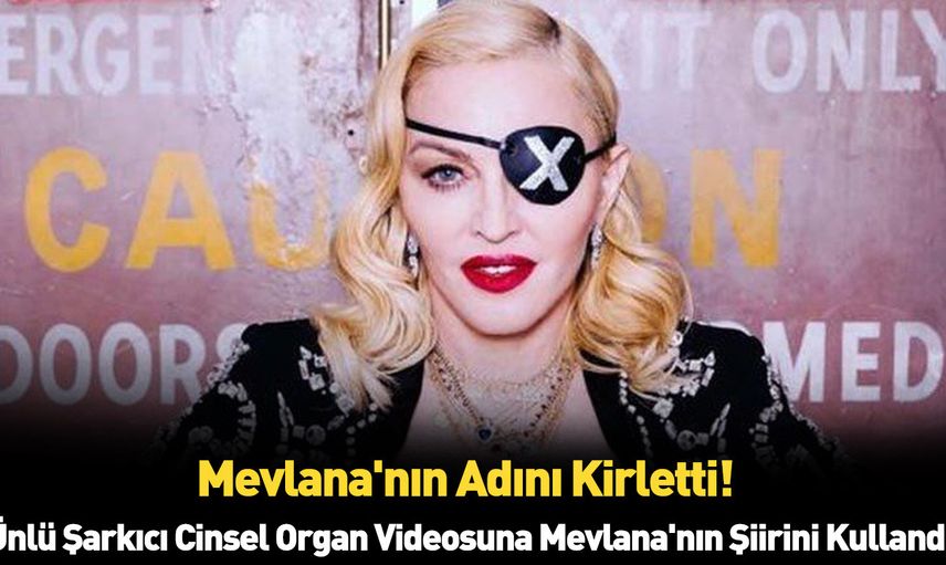 Madonna bedenini NFT olarak satışa çıkarmıştı o videodaki Mevlana şiiri dikkat çekti bu ne perhiz bu ne lahana turşusu