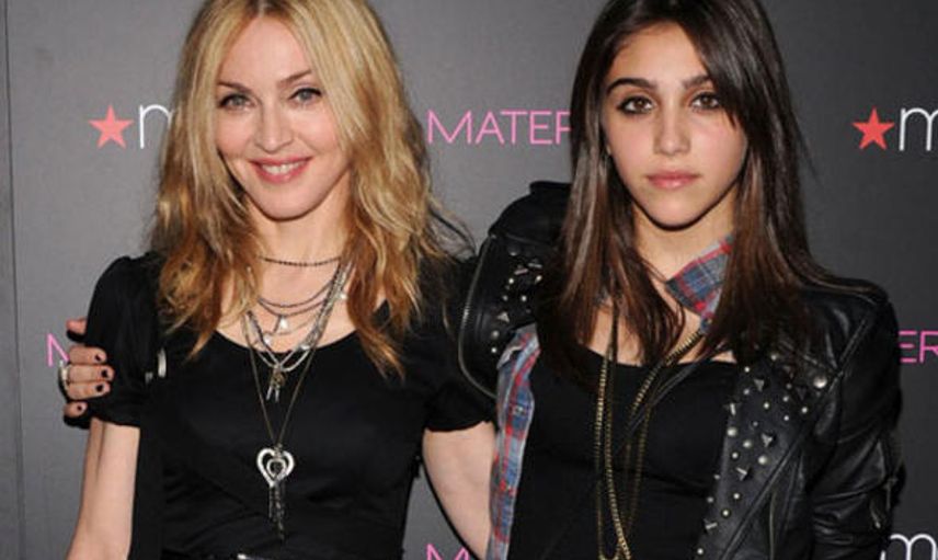 Madonna ve kızı Lourdes