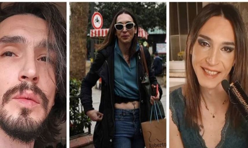 Cinsiyet değiştiren Ahmet Meli Yılmaz'dan mini elbisesiyle cesur pozlar!