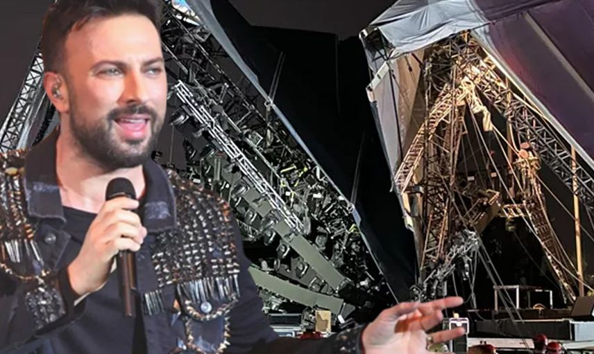 Megastar Tarkan'dan korkutan haber! Konser vereceği sahne bir anda yerle bir oldu: Yaralılar var