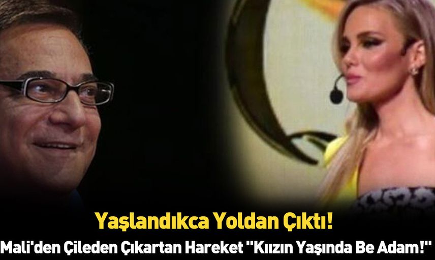 Melike Öcalan öcünü aldı! Mehmet Ali Erbil ödül gecesi "bir sana değdirmedim" demişti Mali'yi rezil etti
