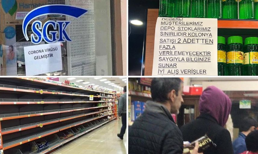Memleketten Koronavirüs Manzaraları