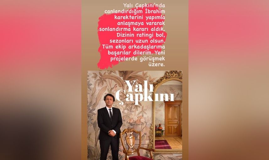Yalı Çapkını dizisinde beklemedik ayrılık 