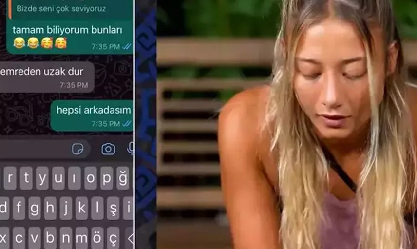Survivor Yunus Emre'den birleşme partisinde manidar şarkı seçimi: Aleyna'nın gözlerinin içine bakarak... ''Kendim ettim kendim buldum!''