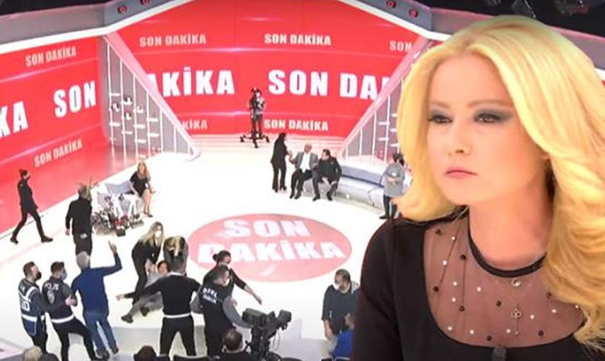 Müge Anlı'da Polisler Stüdyoya Geldi