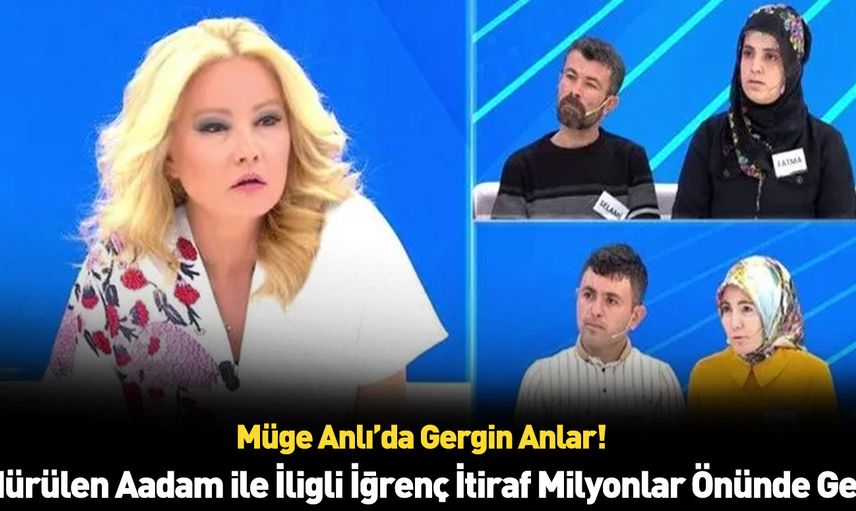 Müge Anlı'da yine olaylar yine karıştı! Öldürülen Muhammet Burhan olayında kan donduran itiraf herkesin gözü önünde yapıldı! Bu kadarı Müge'de beklemiyordu