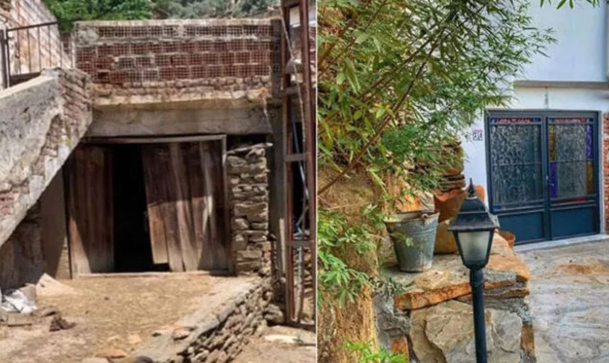 Muğla'da 50 Bin Liraya Aldıkları Evi Lüks Daireye Dönüştürdüler!