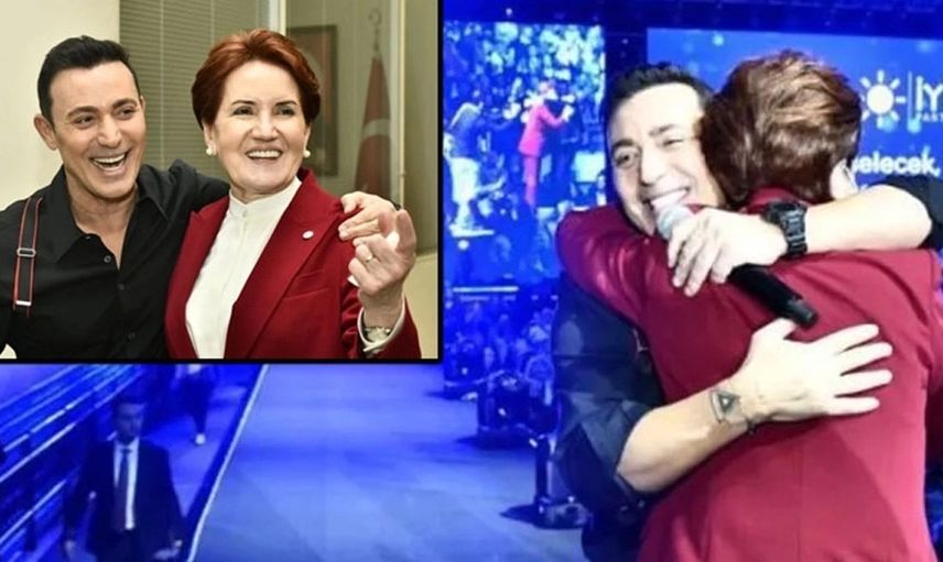 Mustafa Sandal ve Meral Akşener'in sahne performansı olay oldu! O anlar sosyal medyanın diline düştü