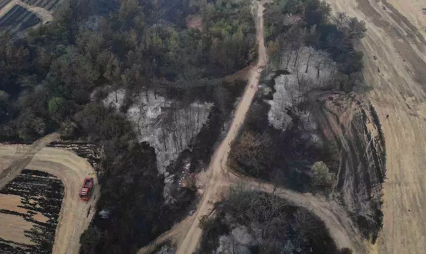 Çanakkale’de yangın devam ediyor: Felaketin boyutu gün ağarınca ortaya çıktı