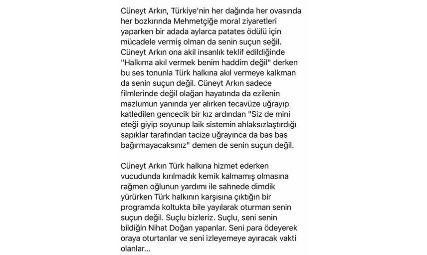 Nihat Doğan'dan Cüneyt Arkın'a hadsiz sözler! Murat Arkın, Doğan'ı yerden yere vurdu