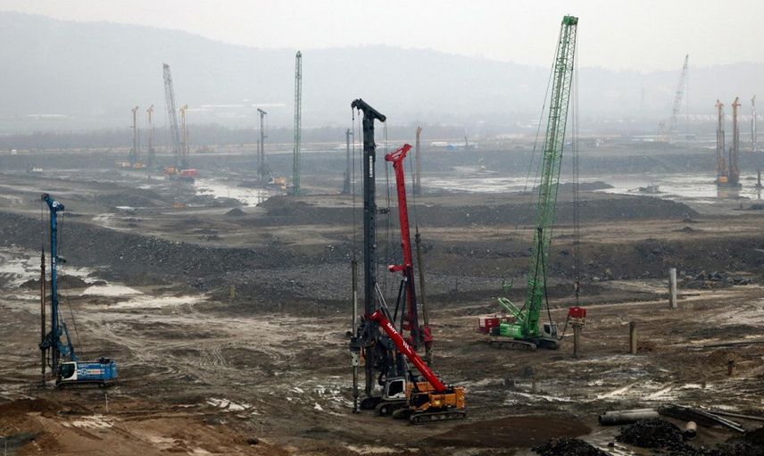Karadeniz Doğalgazının İşleneceği Tesisin Maketi Hazır