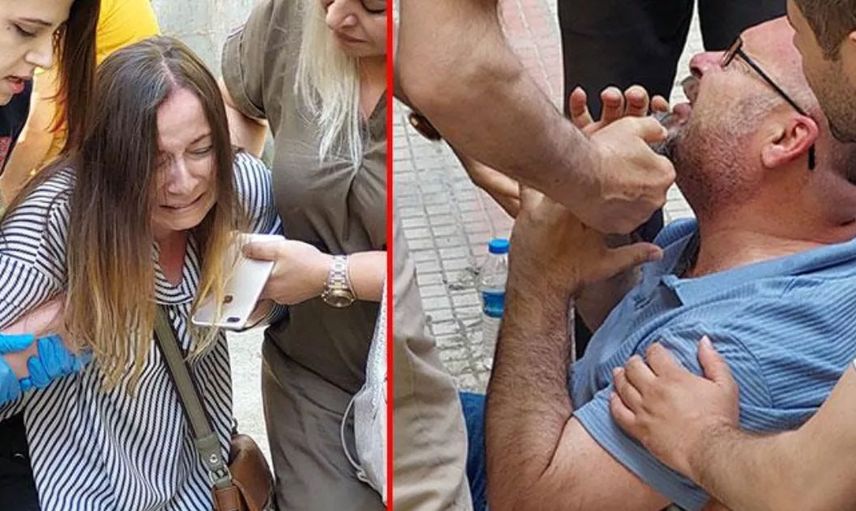 Anne baba sinir krizi geçirdi