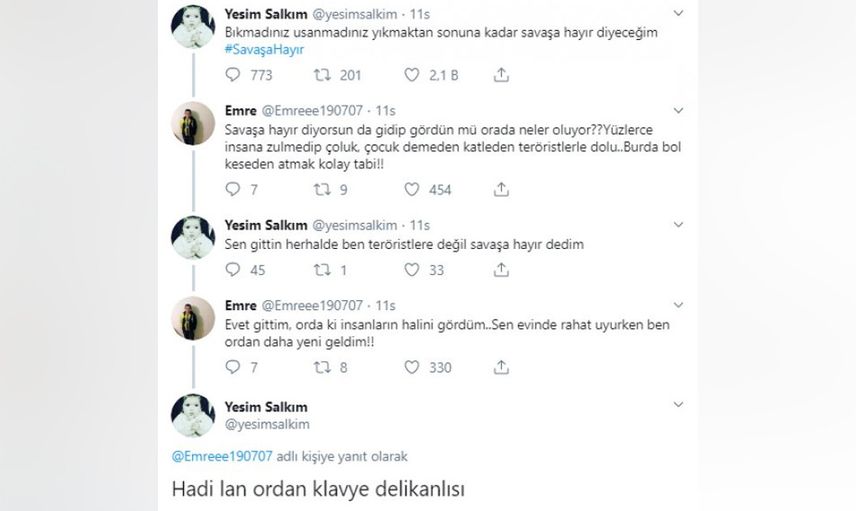 Yeşim Salkım'dan skandal hareket! Astsubaya hakaret etti
