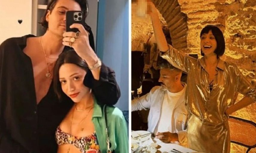 Zeynep Bastık eski kocası ve yeni sevgilisiyle birlikte eğlenirken görüntülendi: Biz aştık bunları!