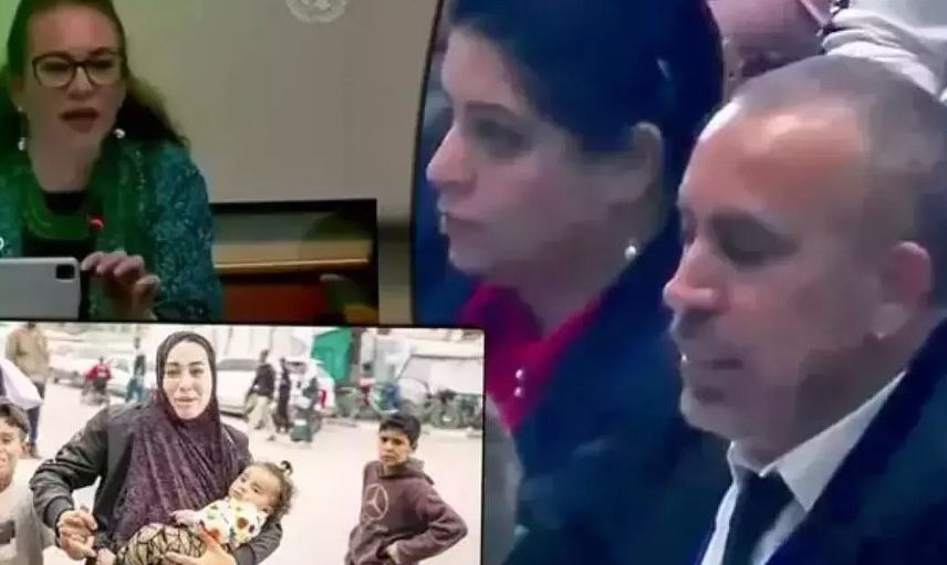 Haluk Levent'ten BM toplantısında duygulandıran konuşma: Tüyleri diken diken etti! ''İsrail hükümetini kınıyorum''