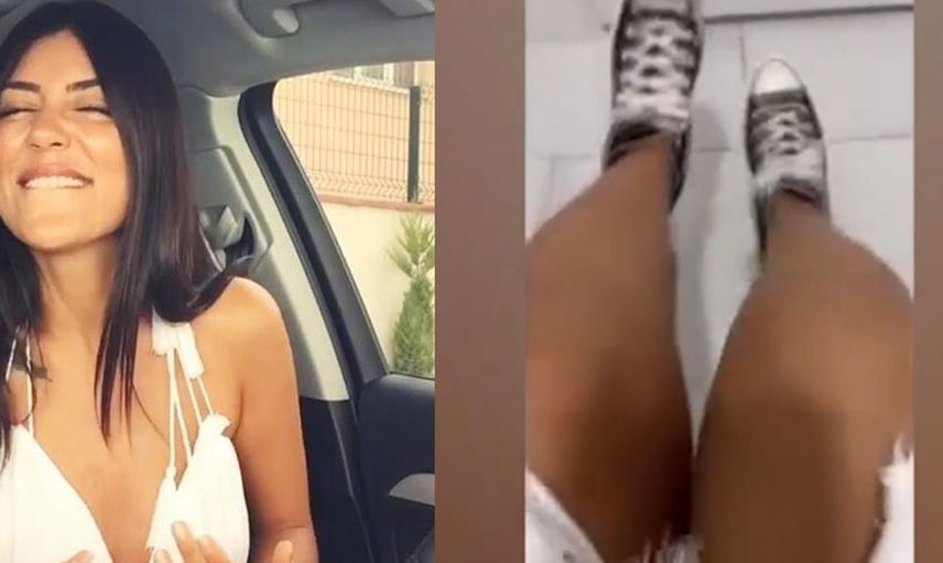 Narin Yarim'in Banu Parlak'ı kendini ifşaladı! İkinci Kerimcan Durmaz vakasına hazır olun! Banu Parlak tuvaletten fermuarı açık video paylaştı