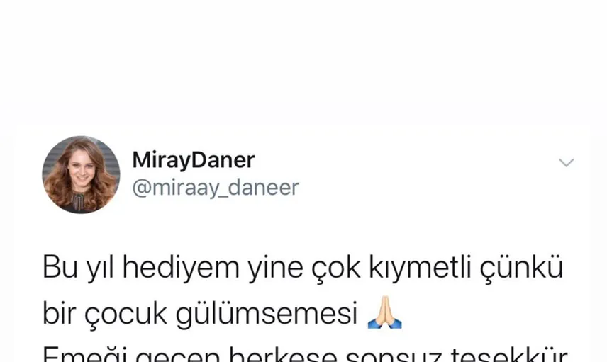 Hayranları Miray Daner’in Doğum Gününü Kutladı