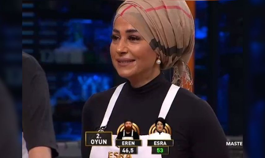 İkinci turda yarışmacılar, Osman Şef'in 'ördek kebabı' tabağını yaptı.