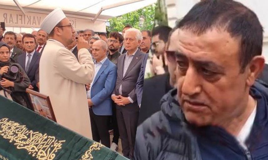 Nuri Sesigüzle'in cenaze töreninde büyük saygısızlık Mahmut Tuncer yüzsüz müsün diyerek sitem etti