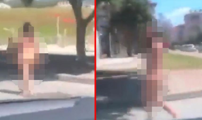 Antalya Manavgat'ta utandıran görüntüler! Genç kadın çırılçıplak sokakta dolaştı işte olayın perde arkası