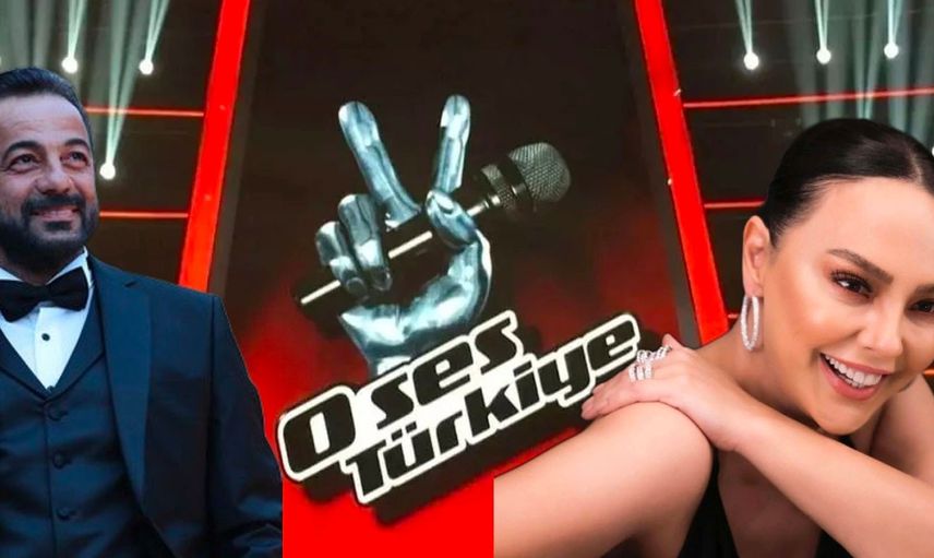 O Ses Türkiye yılbaşı bölümünde duygusal anlar! Eski sevgililer Ebru Gündeş ve Kerem Alışık geceye damga vurdu