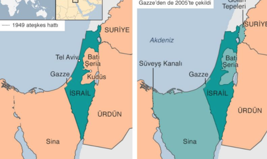 6 Gün Savaşı Nedir, İsrail’in Sınırları Nasıl Çizildi?