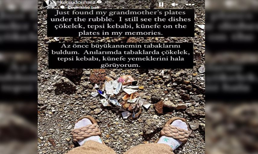 Depremde 17 akrabasını kaybetmişti: Ünlü şarkıcı Karsu Hatay'da yıkıntıların arasında öyle bir şey gördü ki...