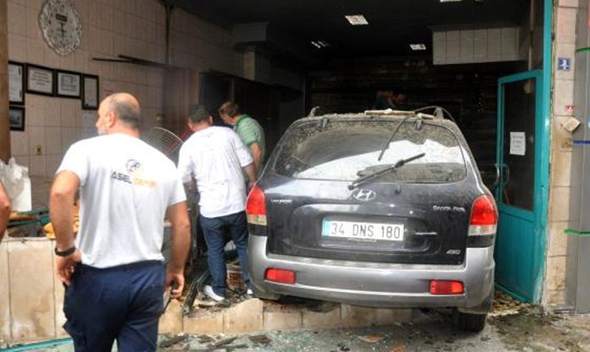 Rize'de Attığı Bir Adımla Kazadan Kurtuldu