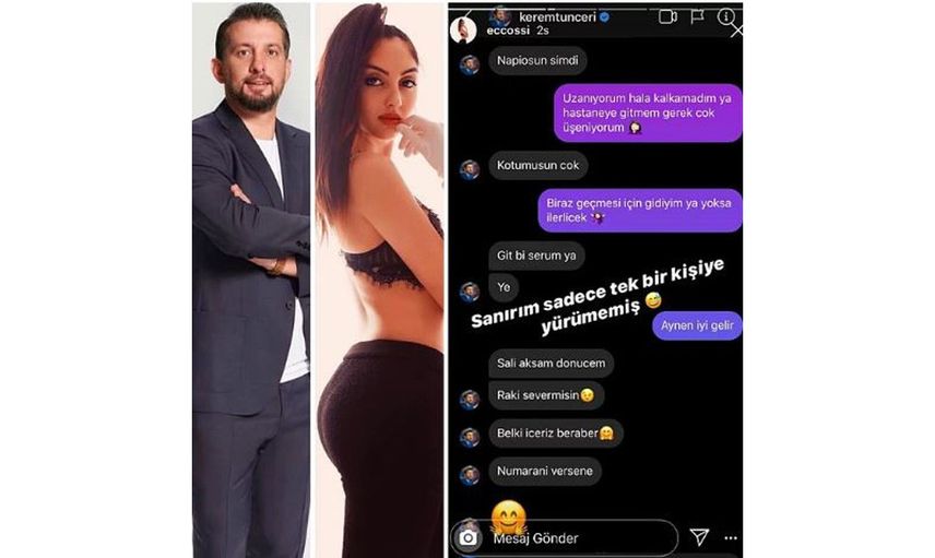 Ünlülerin ifşa olan mesajları