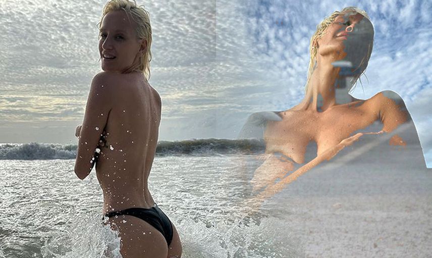 Didem Soydan yine yaptı yapacağını! Ünlü güzel, bikinisini indirdi verdiği pozlar olay oldu