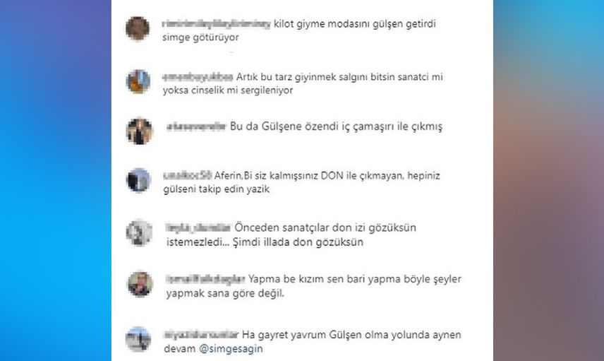 Simge Sağın konserinde giydiği transparan elbisesi ile ateş etti!