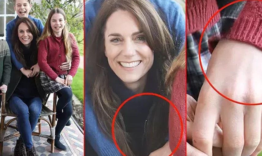 Kate Middleton'ın öldüğüne dair komplo teorilerini susturmak için fotoğraf paylaşmışlardı: Fotoğrafın sahte olduğu ortaya çıktı!
