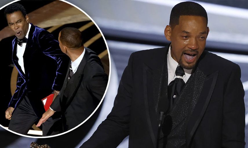 Oscar Ödülleri'nde skandal! Will Smith Chris Rock'a yumruk attı