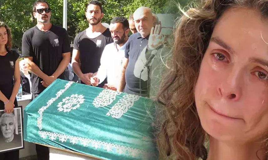 Özge Özpirinçci'nin acı günü! Babasının cenaze töreni yapıldı