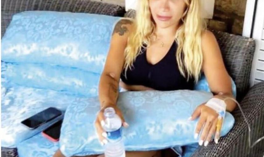 İrem Derici Çeşme Tatilinde Hastanelik Oldu! Haberi Sosyal Medyadan Paylaştı