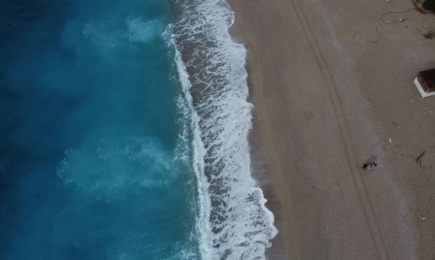 Ölüzdeniz’in rengi değişti! Görenler şok oldu