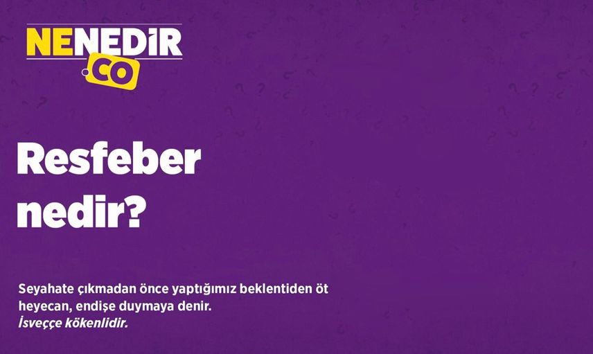 Resfeber nedir?