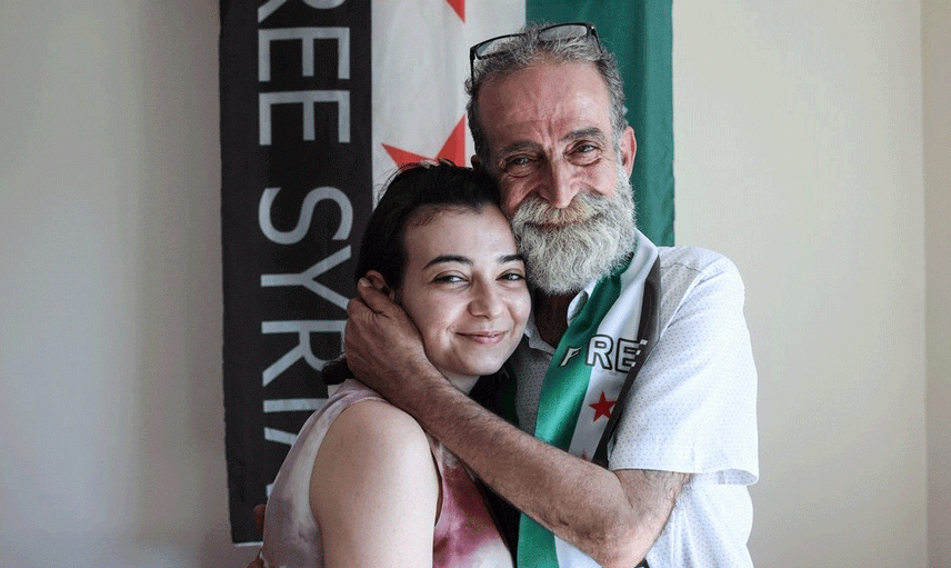 Birbirlerini 12 yıldır göremeyen Suriyeli baba ve kızı İstanbul'da buluştu
