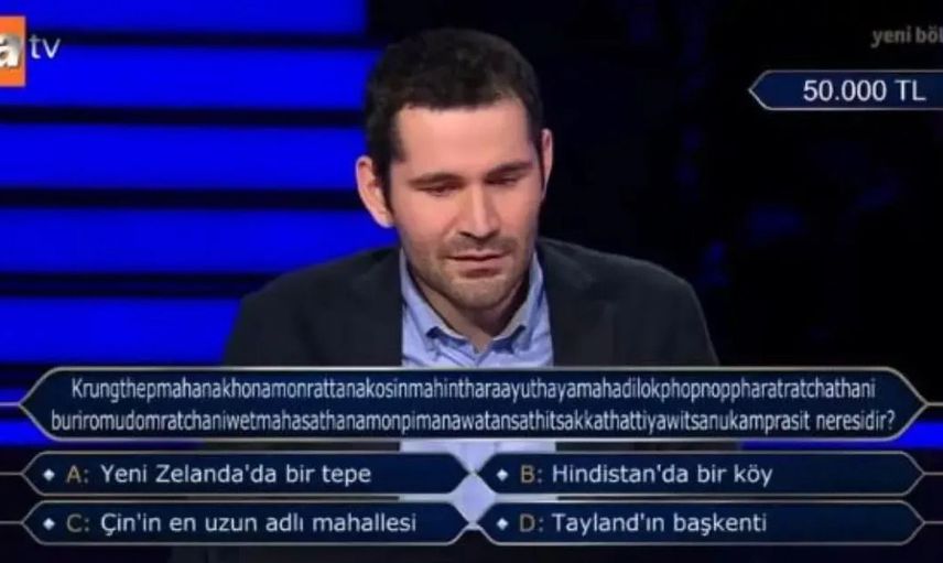 Sorunun cevabı