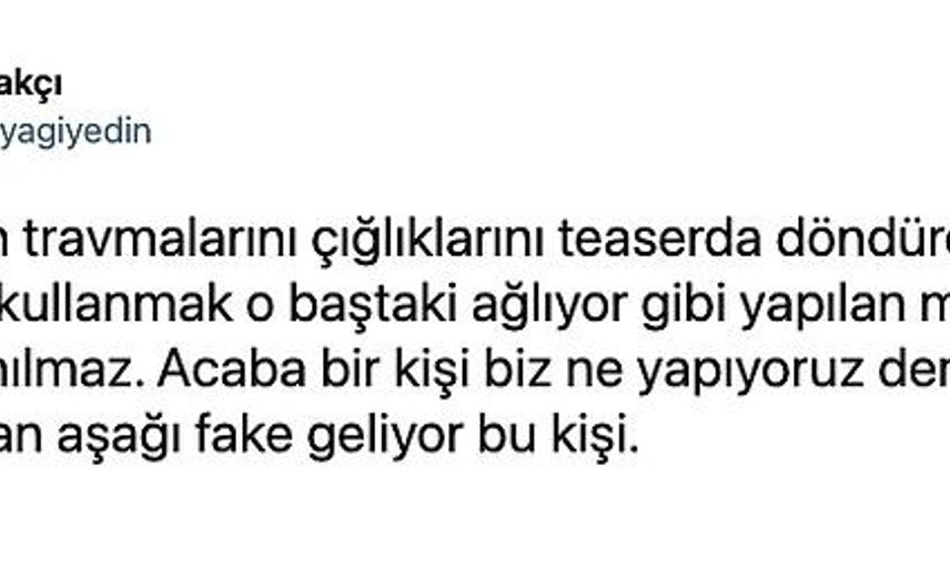 Sosyal Medyadan Gelen Tepkiler 